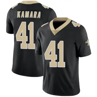 New Orleans Saints Men's Alvin Kamara Limited Team Color Vapor Untouchable Jersey - Black