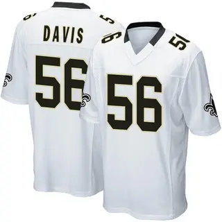 New Orleans Saints Men's Demario Davis Game Jersey - White