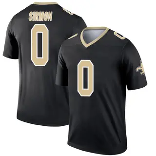 New Orleans Saints Men's Jackson Sirmon Legend Jersey - Black