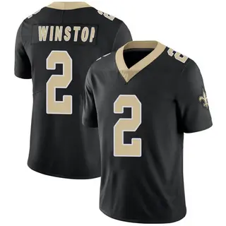 New Orleans Saints Men's Jameis Winston Limited Team Color Vapor Untouchable Jersey - Black