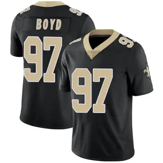 New Orleans Saints Men's Khristian Boyd Limited Team Color Vapor Untouchable Jersey - Black