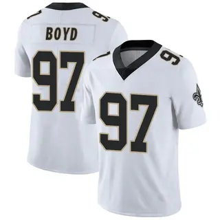 New Orleans Saints Men's Khristian Boyd Limited Vapor Untouchable Jersey - White