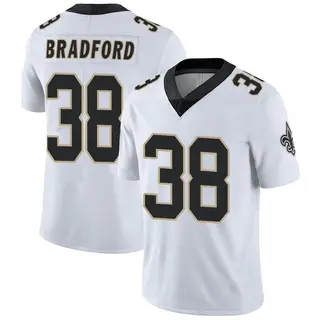 New Orleans Saints Men's Millard Bradford Limited Vapor Untouchable Jersey - White
