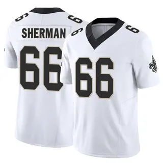 New Orleans Saints Men's Will Sherman Limited Vapor F.U.S.E. Jersey - White