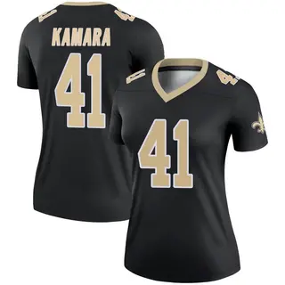New Orleans Saints Women's Alvin Kamara Legend Jersey - Black