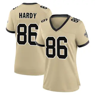 New Orleans Saints Women's Cody Hardy Game day s Alternate Jersey - Gold