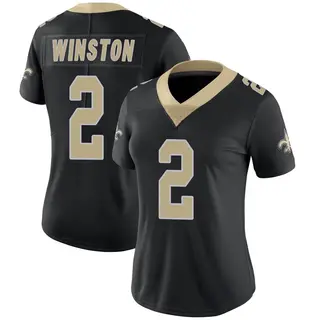 New Orleans Saints Women's Jameis Winston Limited Team Color Vapor Untouchable Jersey - Black