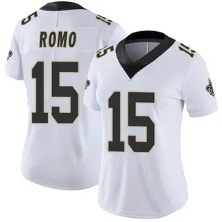 New Orleans Saints Women's John Parker Romo Limited Vapor Untouchable Jersey - White