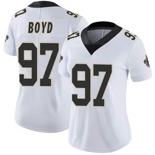 New Orleans Saints Women's Khristian Boyd Limited Vapor Untouchable Jersey - White