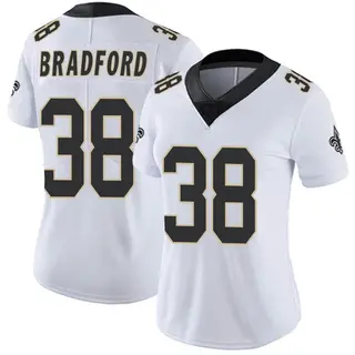 New Orleans Saints Women's Millard Bradford Limited Vapor Untouchable Jersey - White