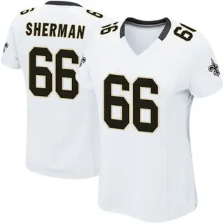 New Orleans Saints Women's Will Sherman Game Jersey - White