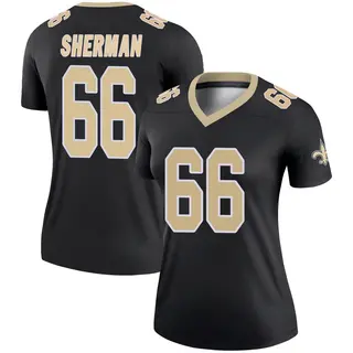 New Orleans Saints Women's Will Sherman Legend Jersey - Black