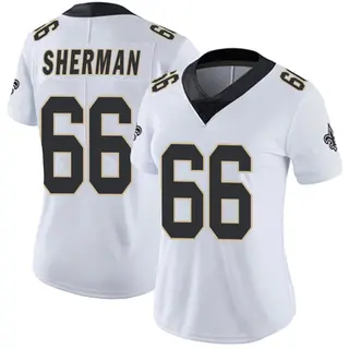 New Orleans Saints Women's Will Sherman Limited Vapor Untouchable Jersey - White