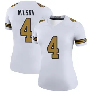 New Orleans Saints Women's Zach Wilson Legend Color Rush Jersey - White