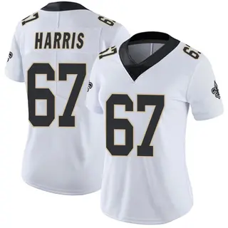 New Orleans Saints Women's Zxavian Harris Limited Vapor Untouchable Jersey - White