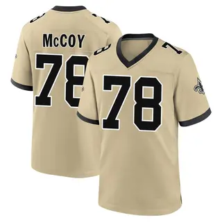 New Orleans Saints Youth Erik McCoy Game day s Alternate Jersey - Gold