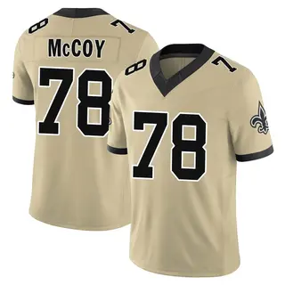 New Orleans Saints Youth Erik McCoy Limited Alternate Gameday s Alternate Vapor F.U.S.E. Jersey - Gold