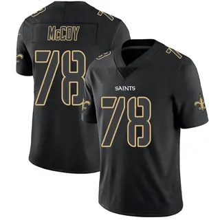 New Orleans Saints Youth Erik McCoy Limited Jersey - Black Impact
