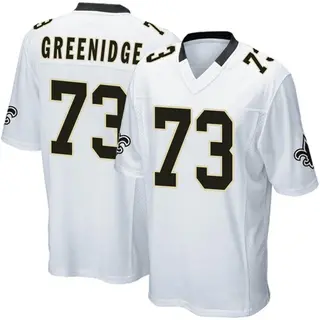 New Orleans Saints Youth Ethan Greenidge Game Jersey - White