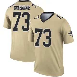 New Orleans Saints Youth Ethan Greenidge Legend Inverted Jersey - Gold