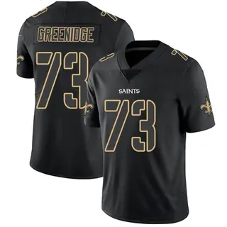 New Orleans Saints Youth Ethan Greenidge Limited Jersey - Black Impact
