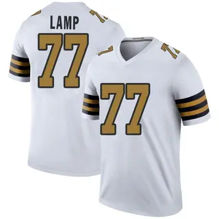 New Orleans Saints Youth Forrest Lamp Legend Color Rush Jersey - White