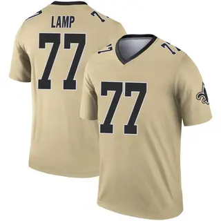 New Orleans Saints Youth Forrest Lamp Legend Inverted Jersey - Gold