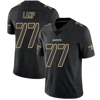 New Orleans Saints Youth Forrest Lamp Limited Jersey - Black Impact