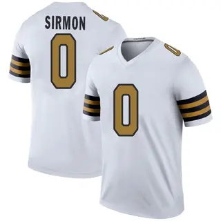 New Orleans Saints Youth Jackson Sirmon Legend Color Rush Jersey - White