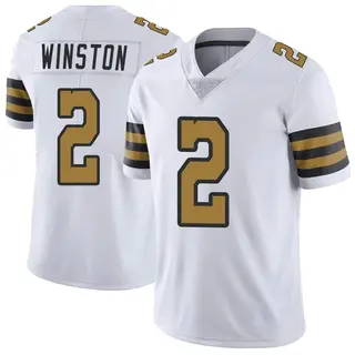 New Orleans Saints Youth Jameis Winston Limited Color Rush Jersey - White