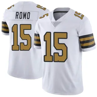 New Orleans Saints Youth John Parker Romo Limited Color Rush Jersey - White