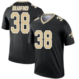 New Orleans Saints Youth Millard Bradford Legend Jersey - Black