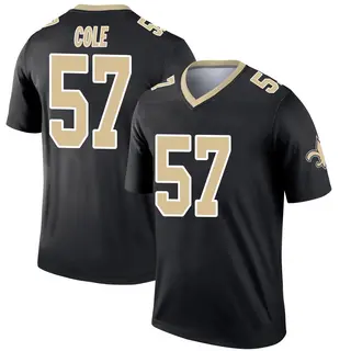 New Orleans Saints Youth Myles Cole Legend Jersey - Black