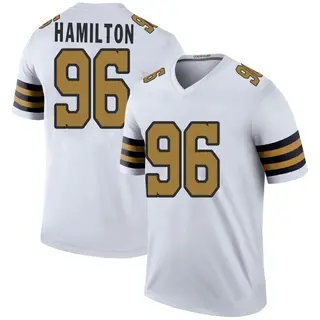 New Orleans Saints Youth Woodrow Hamilton Legend Color Rush Jersey - White