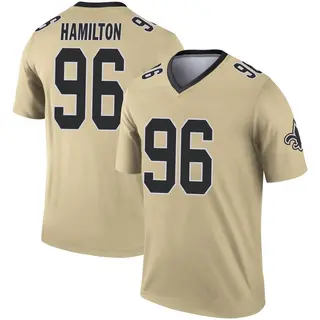 New Orleans Saints Youth Woodrow Hamilton Legend Inverted Jersey - Gold
