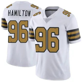New Orleans Saints Youth Woodrow Hamilton Limited Color Rush Jersey - White