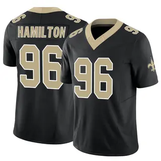 New Orleans Saints Youth Woodrow Hamilton Limited Vapor F.U.S.E. Jersey - Black