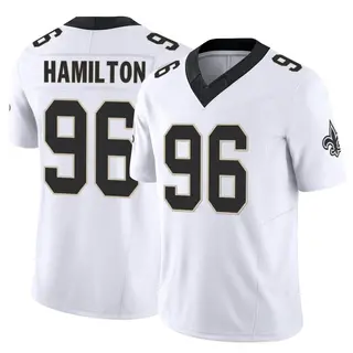 New Orleans Saints Youth Woodrow Hamilton Limited Vapor F.U.S.E. Jersey - White