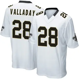 New Orleans Saints Youth Xazavian Valladay Game Jersey - White