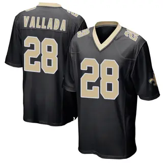 New Orleans Saints Youth Xazavian Valladay Game Team Color Jersey - Black