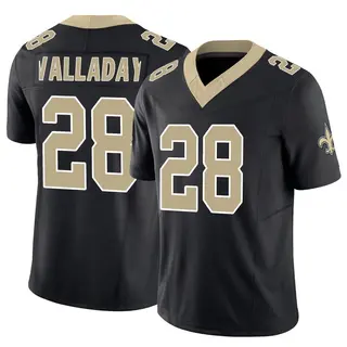 New Orleans Saints Youth Xazavian Valladay Limited Vapor F.U.S.E. Jersey - Black