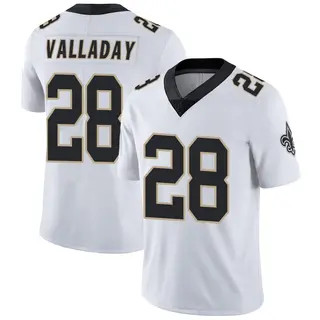 New Orleans Saints Youth Xazavian Valladay Limited Vapor Untouchable Jersey - White