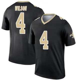 New Orleans Saints Youth Zach Wilson Legend Jersey - Black