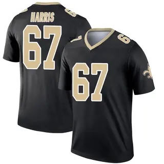 New Orleans Saints Youth Zxavian Harris Legend Jersey - Black
